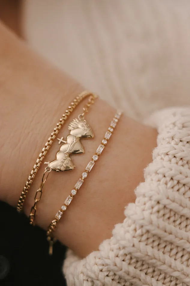 Holy Family Hearts Consecration Bracelet The Little Catholic Bracelets