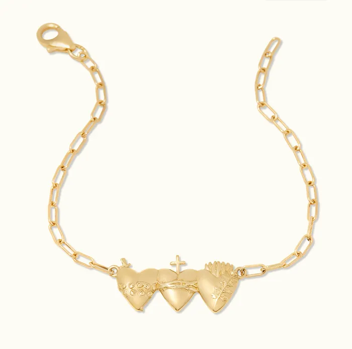 Holy Family Hearts Consecration Bracelet The Little Catholic Bracelets