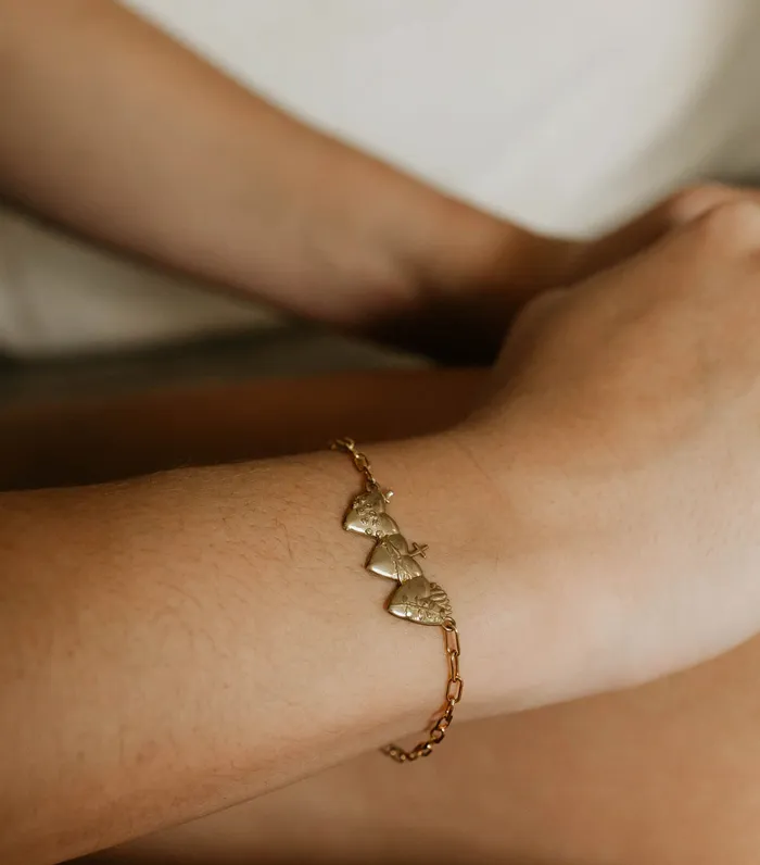 Holy Family Hearts Consecration Bracelet The Little Catholic Bracelets