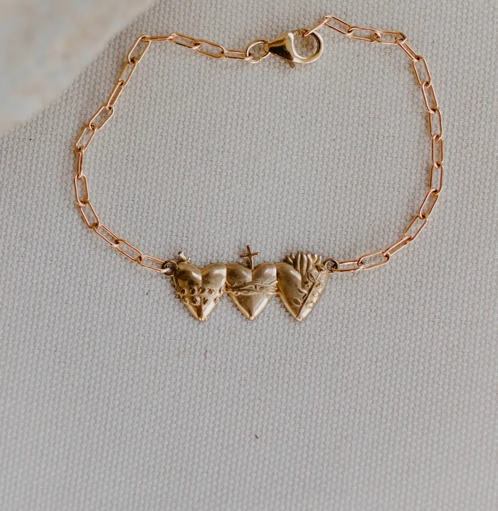 Holy Family Hearts Consecration Bracelet The Little Catholic Bracelets