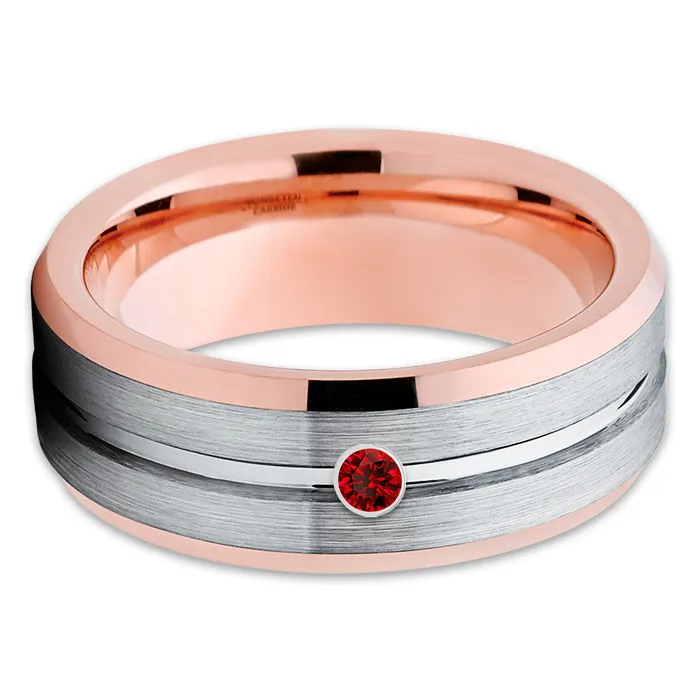 Rings Clean Casting Jewelry Rose Gold Wedding Band Tungsten Wedding Band Wedding Ring Wedding Band Rose Gold