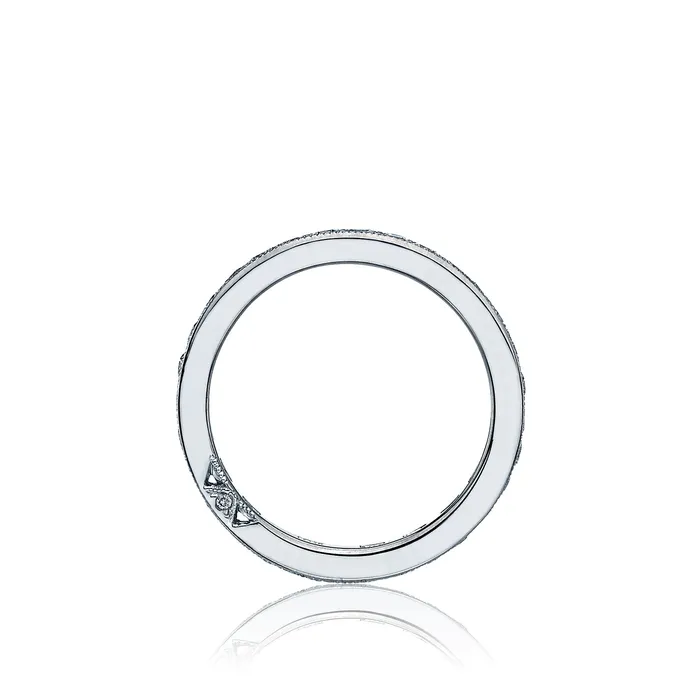 Rings International Diamond Center Tacori 18k White Gold Simply Tacori Diamond Wedding Band 1 CTW Rings International Diamond Center Tacori 18k White Gold Simply Tacori Diamond Wedding Band 1 CTW