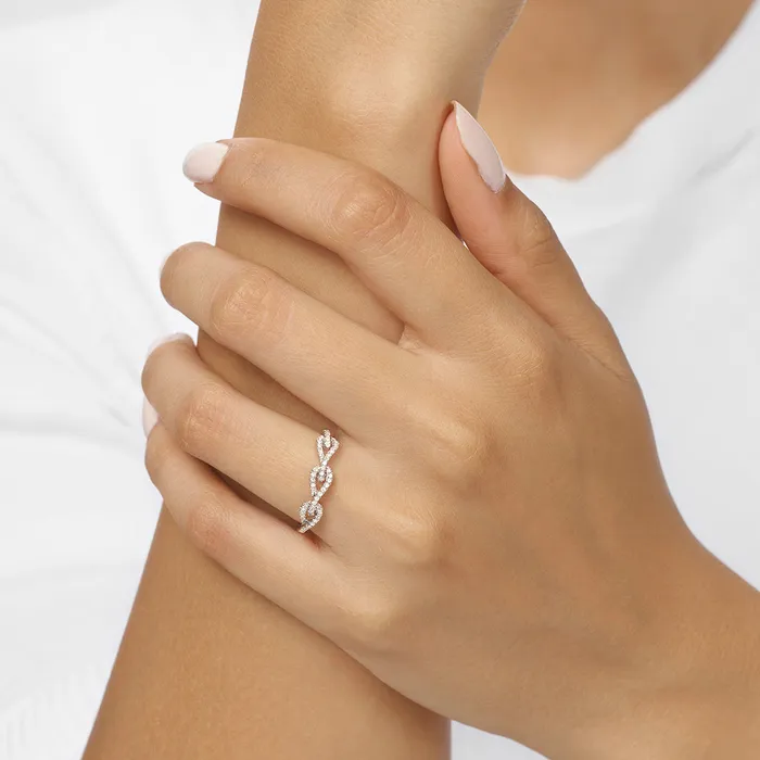 Rings International Diamond Center White Gold Fashion Ring