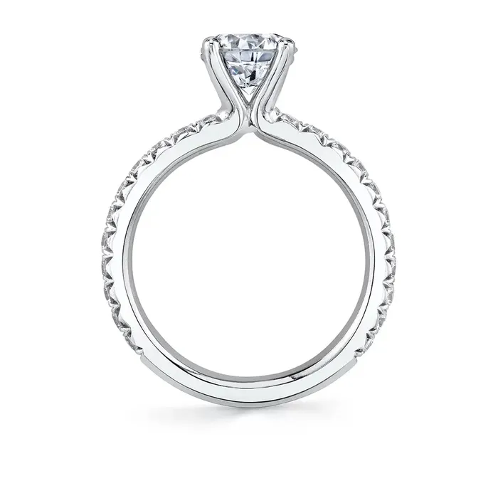 Rings Shop IDC estore Sylvie Vanessa Round Classic Engagement Ring Setting