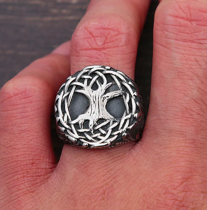 Rings Valhalla Vikings Viking Ring Yggdrasil Celtic Knotwork