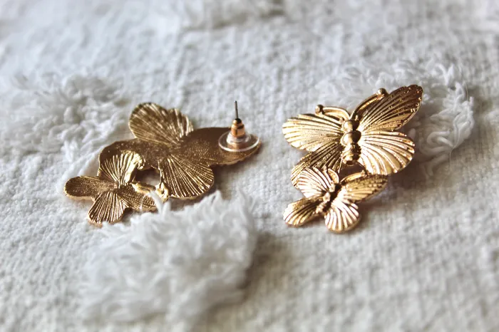 The Little Catholic Butterfly Earrings Earrings