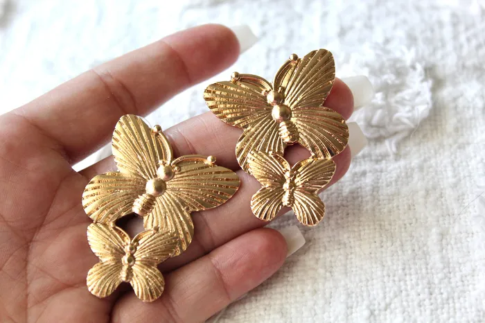 The Little Catholic Butterfly Earrings Earrings