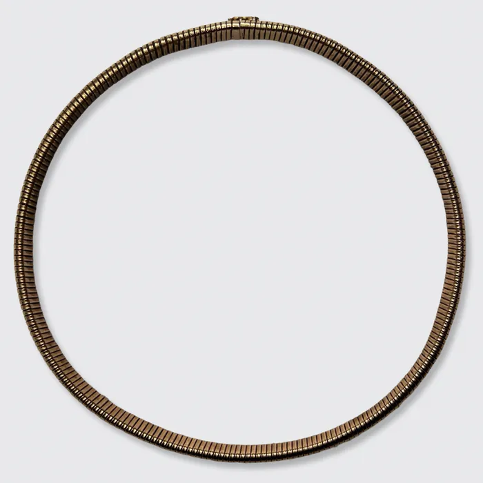 21stfinds Necklaces Retro Rose Gold Tubogas Necklace