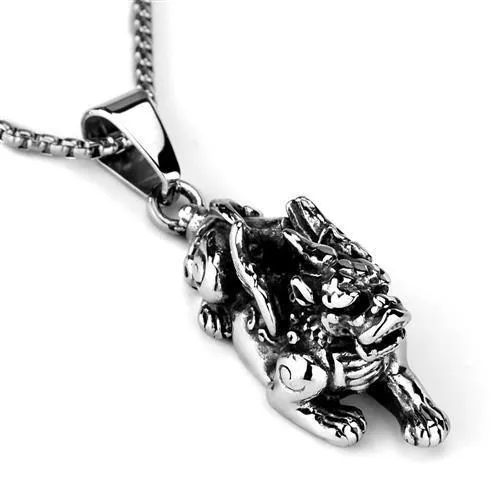 Alamode Necklaces TK1998 High polished no plating Stainless Steel Necklace with No Stone