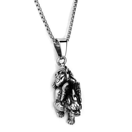 Alamode Necklaces TK1998 High polished no plating Stainless Steel Necklace with No Stone