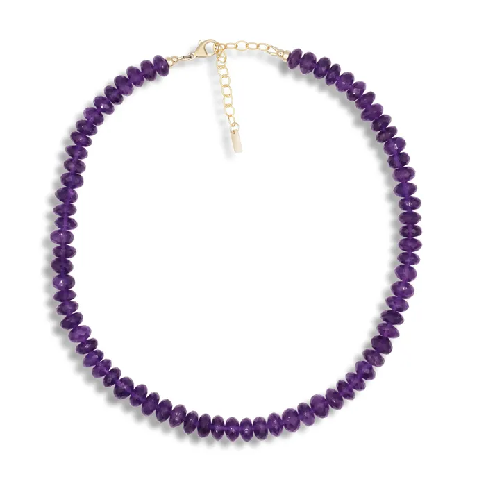 Amethyst Necklace Earthly Abundance Necklaces