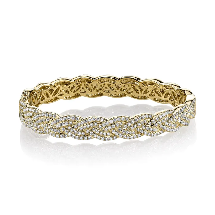 anitako Bracelets DIAMOND BRAIDED BRACELET