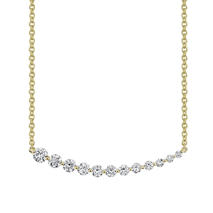 anitako GRADUATED DIAMOND NECKLACE Necklaces