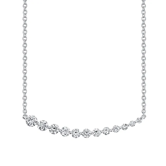 anitako GRADUATED DIAMOND NECKLACE Necklaces