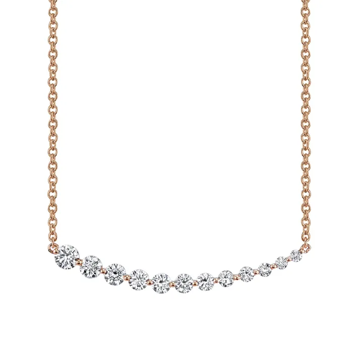 anitako GRADUATED DIAMOND NECKLACE Necklaces