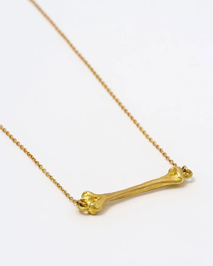 ANTHONY LENT Necklaces Bone Bar Necklace