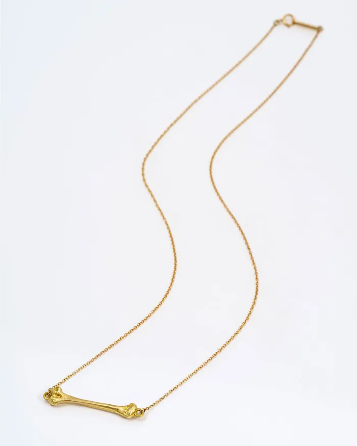 ANTHONY LENT Necklaces Bone Bar Necklace