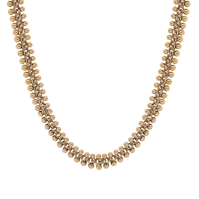 Antique Vintage Jewelry Vintage Dot Collar Necklace Necklaces