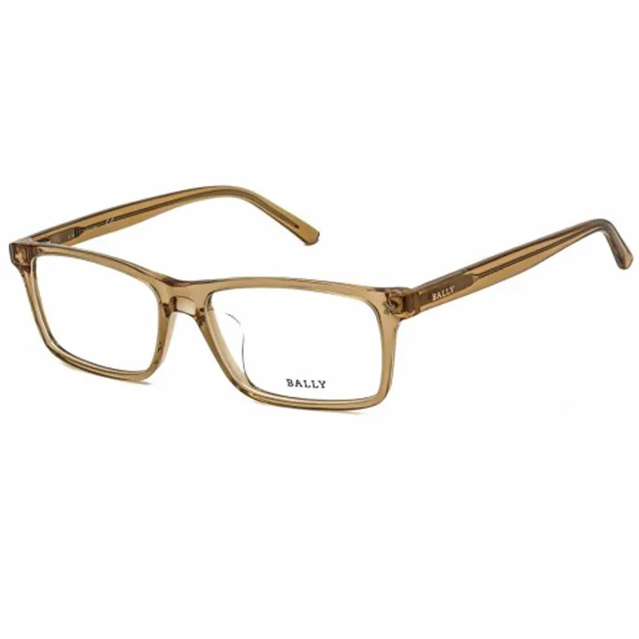 Bally Rings Bally Mens Eyeglasses Shiny Yellow Rectangular Full Rim Frame BY5016D 039