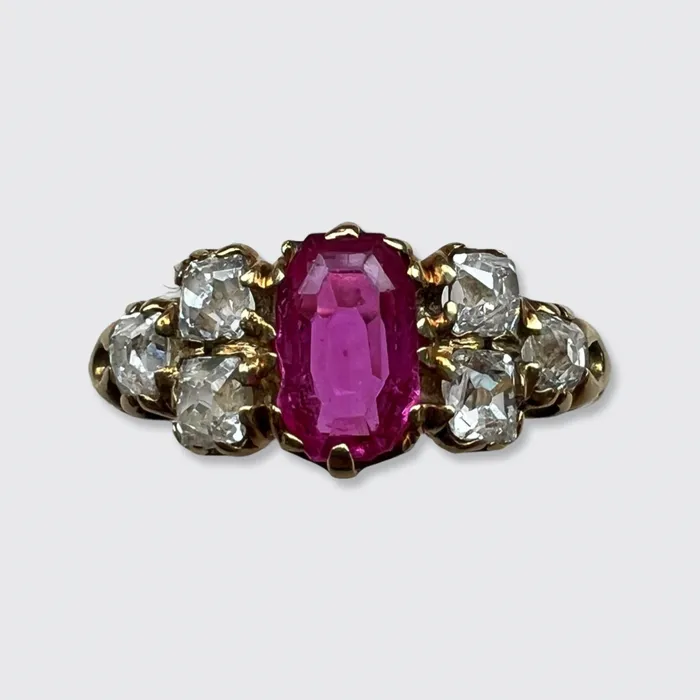 Belle Epoque Ruby Diamond Ring 21stfinds Rings