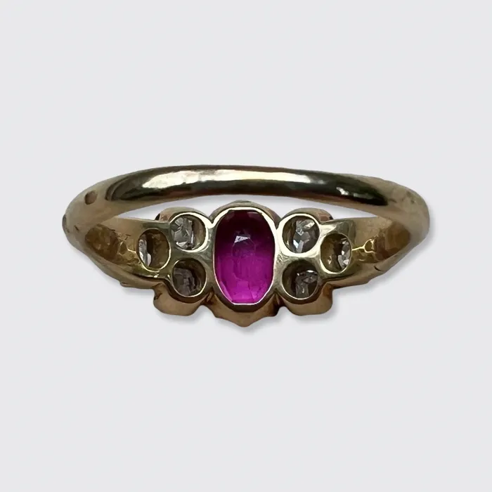 Belle Epoque Ruby Diamond Ring 21stfinds Rings