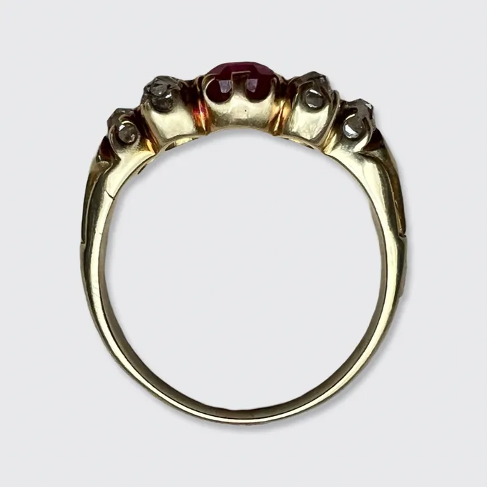 Belle Epoque Ruby Diamond Ring 21stfinds Rings