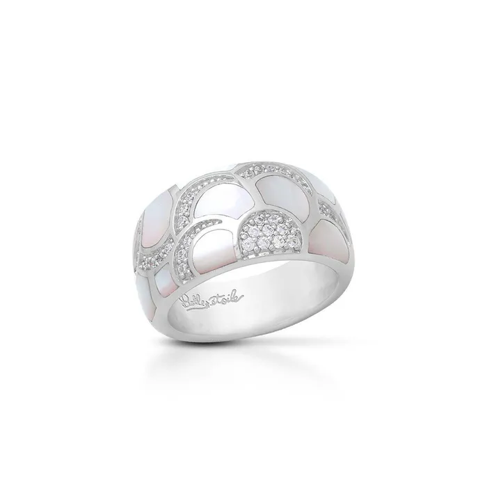 Belle Etoile Adina Ring White MotherofPearl Belle Etoile Rings