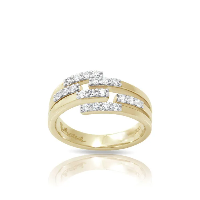 Belle Etoile Rings Belle Etoile Fontaine Ring Yellow