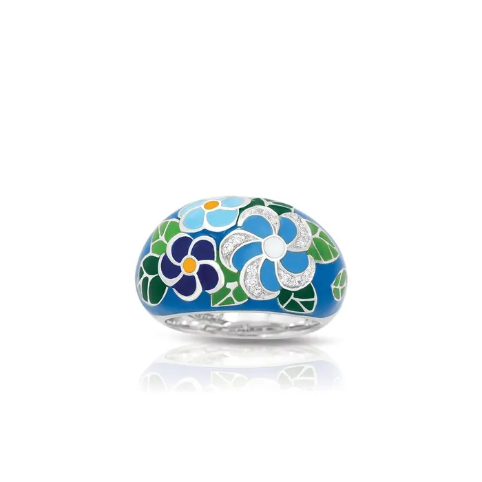 Belle Etoile Rings Belle Etoile Melia Ring Blue