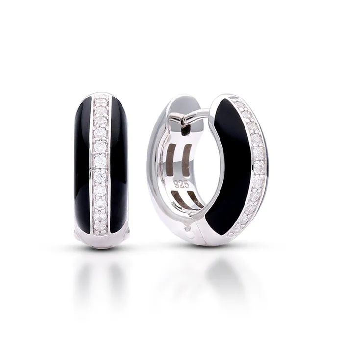 Belle Etoile Tenuto Earrings Black Belle Etoile Earrings
