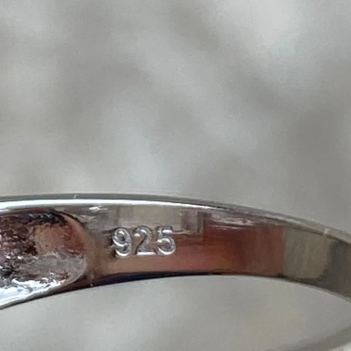 Bling Cartel Admin Rings 925 Sterling Silver Iced Money Dollar Sign Two Tone Ring