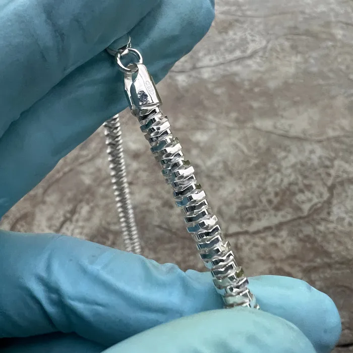 Bling Cartel Necklaces 925 Sterling Silver Sparkle Diamond Cut Rope Chain Necklace 55MM Thick