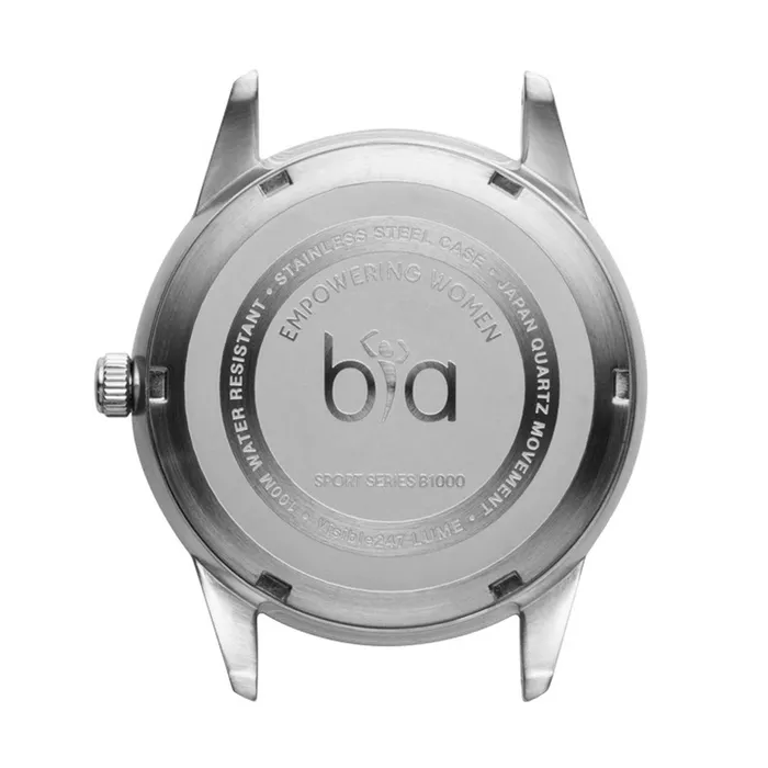 Bracelets BIA BIA Womens Quartz Watch Suffragette Green Dial Stainless Steel Bracelet B1005