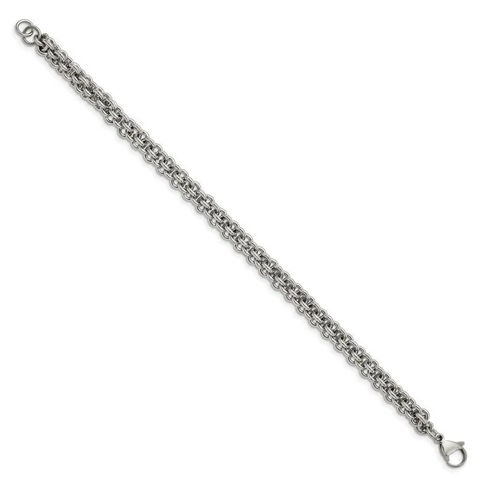 Bracelets Chisel Stainless Steel Polished 9in Bracelet