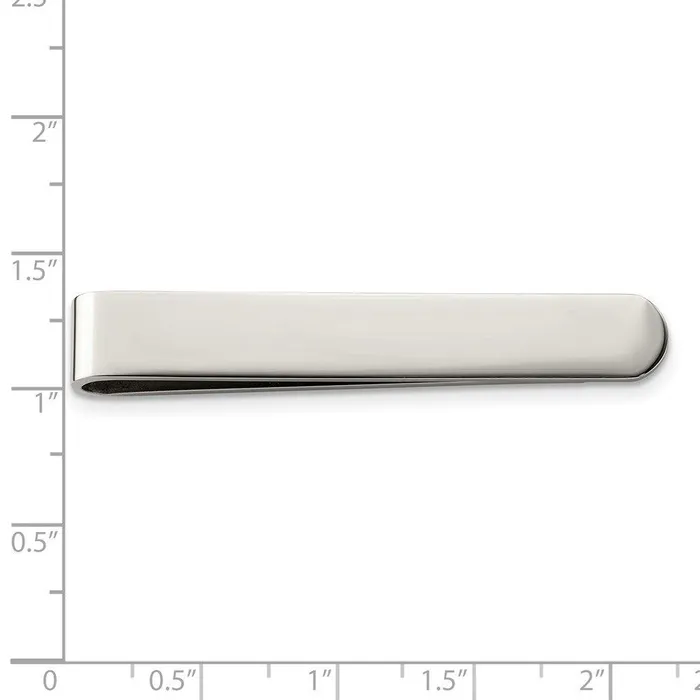 Bracelets Chisel Stainless Steel Polished Tie Bar Money Clip