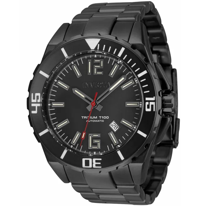Bracelets Invicta Invicta Mens Watch Pro Diver Automatic Black Stainless Steel Bracelet 34517