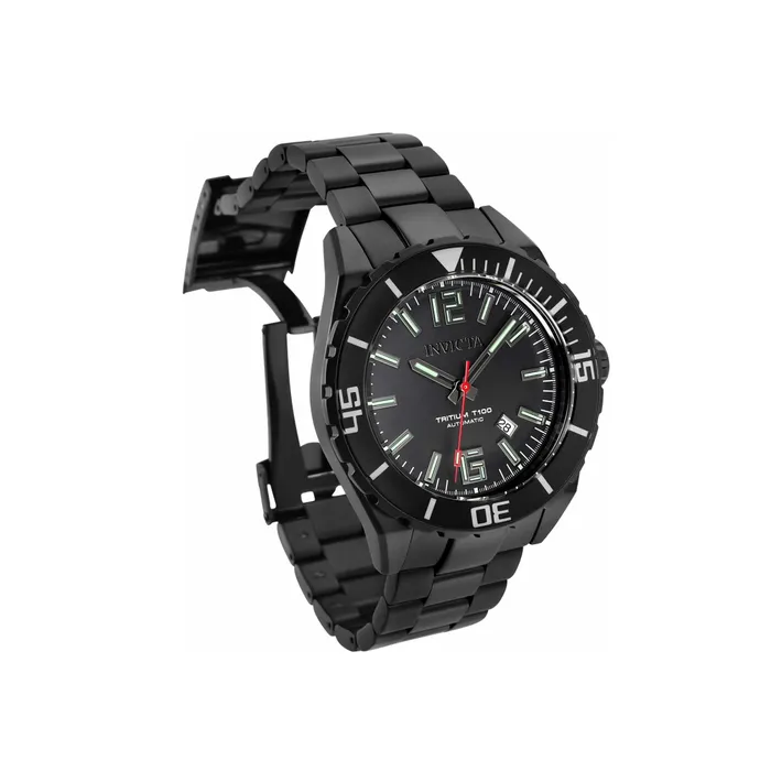 Bracelets Invicta Invicta Mens Watch Pro Diver Automatic Black Stainless Steel Bracelet 34517