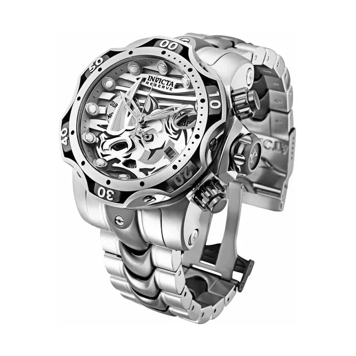 Bracelets Invicta Invicta Mens Watch Reserve Venom Chrono Two Tone Bracelet Rotating Bezel 32267