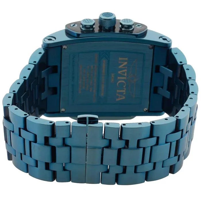 Bracelets Invicta Mens Quartz Watch Speedway MOP Dial Light Blue Bracelet Diamond 34392 Invicta