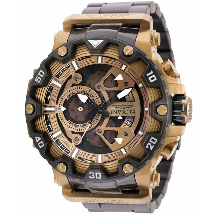 Bracelets Invicta Mens Watch Specialty Chronograph Black Stainless Steel Bracelet 35212 Invicta