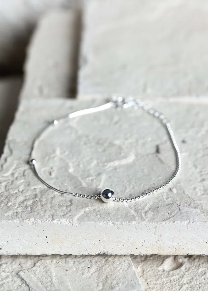 Bracelets Irregular Bubble Bracelet Silver Kty