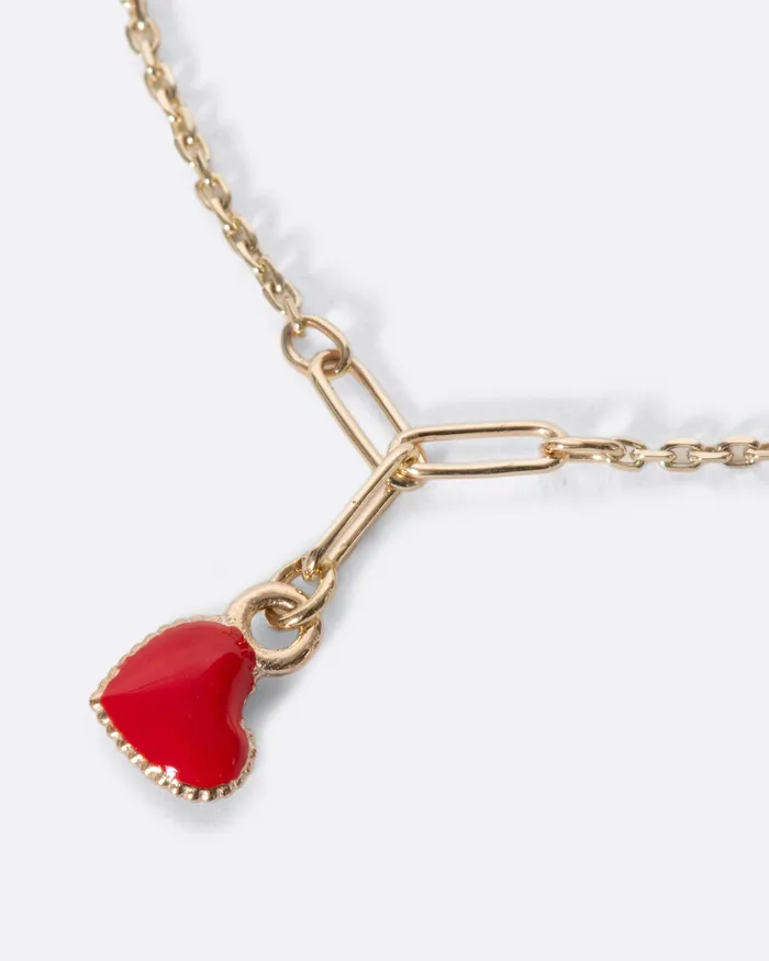 Bracelets METIER BY TOMFOOLERY Eiffel Bracelet with Heart Charm