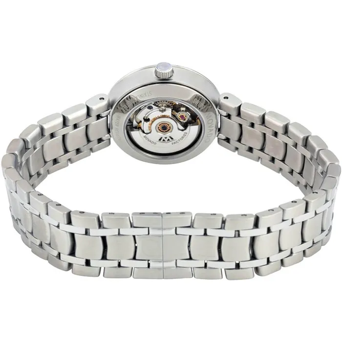 Bracelets Movado Movado 1881 Womens Automatic Watch Silver Dial Stainless Steel Bracelet 0606917