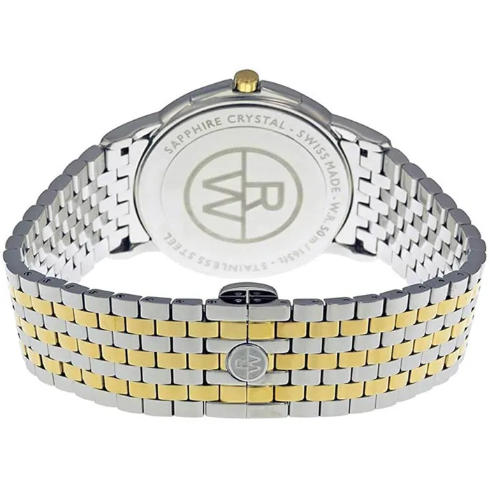 Bracelets RAYMOND WEIL Raymond Weil Mens Watch Tradition Quartz White Dial Bracelet 5466STP00300
