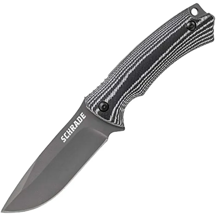 Bracelets Schrade Schrade Knife Medium Sized Full Tang Fixed Stainless Steel Blade 87 inch SCHF61CP