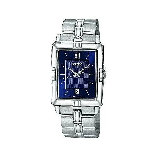 Bracelets Seiko Seiko Mens Quartz Bracelet Watch SKK665