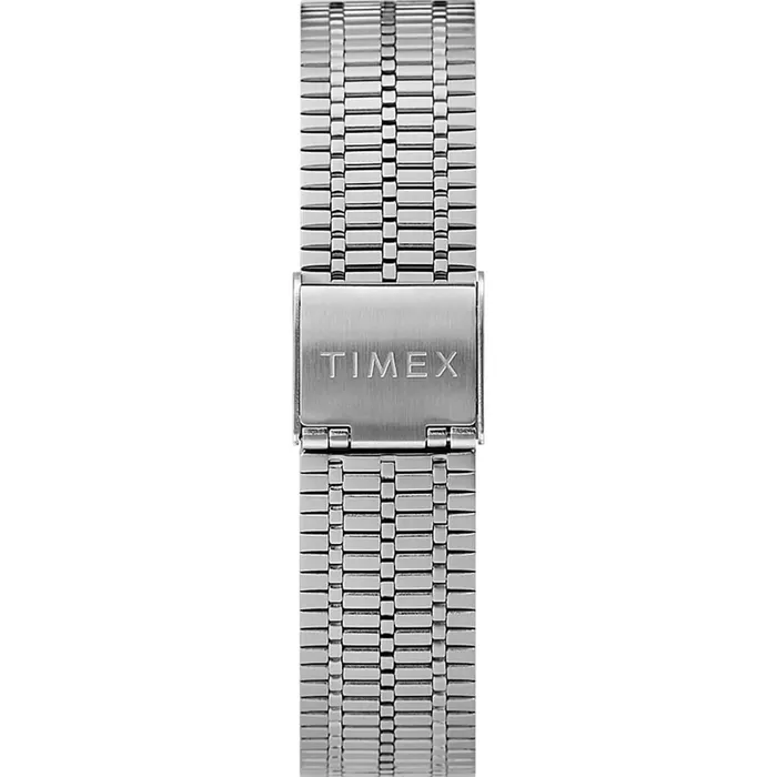Bracelets Timex Timex Mens Quartz Watch Q Reissue Bracelet Blue Dial TW2U61100ZV