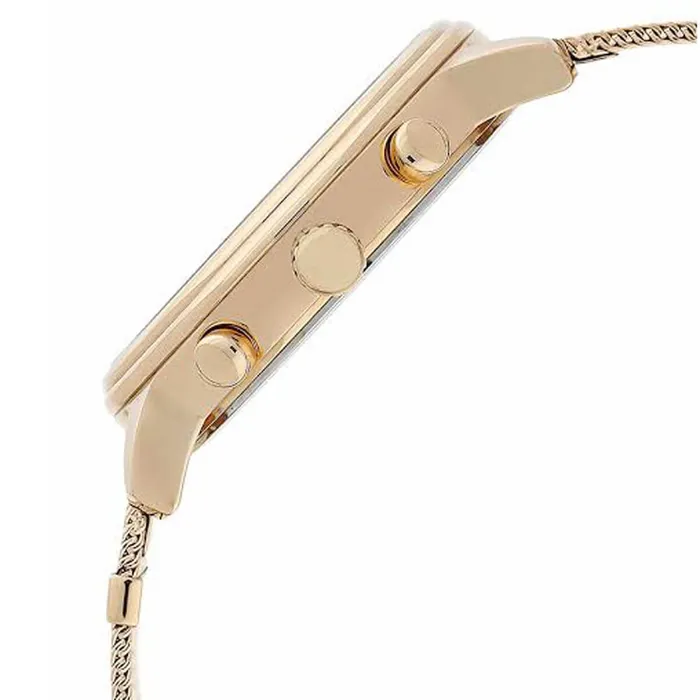 Bracelets Tommy Hilfiger Tommy Hilfiger Womens Quartz Watch Blake Rose Gold Dial Mesh Bracelet 1781907