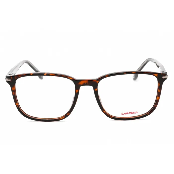 Carrera Rings Carrera Mens Eyeglasses Havana Square Frame Clear Demo Lens CARRERA 292 0086 00