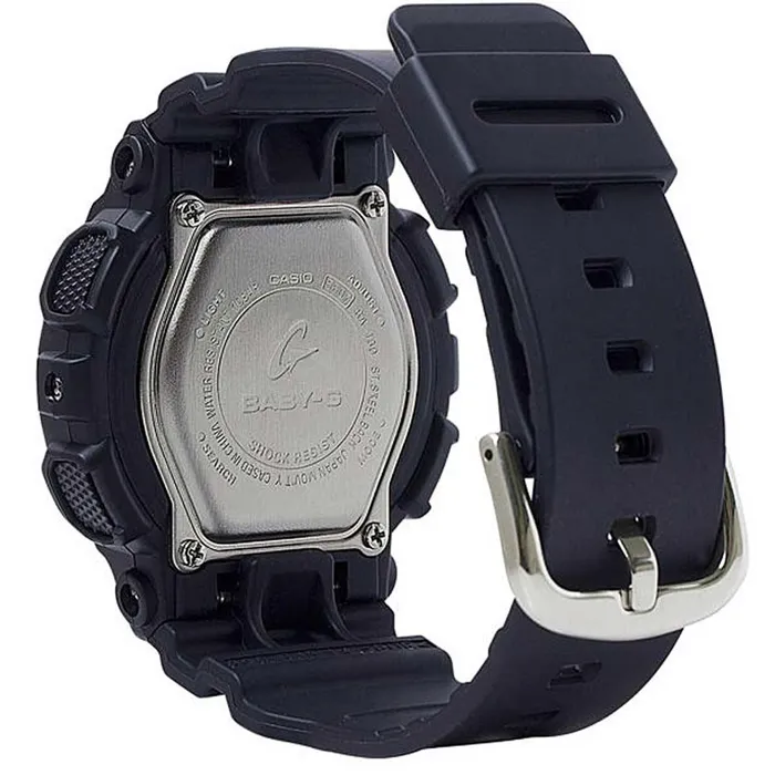 Casio Womens AnaDigi Watch BabyG Blue Dial Black Resin Strap BA1301A2 Casio Watches